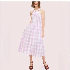 Kate Spade New York Gingham Organza Dress